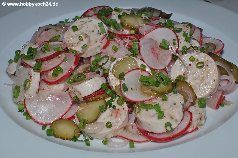 Weißwurst-Radieschen-Salat - hobbykoch24.de