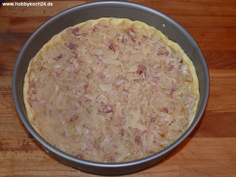 Einfacher Zwiebelkuchen - hobbykoch24.de