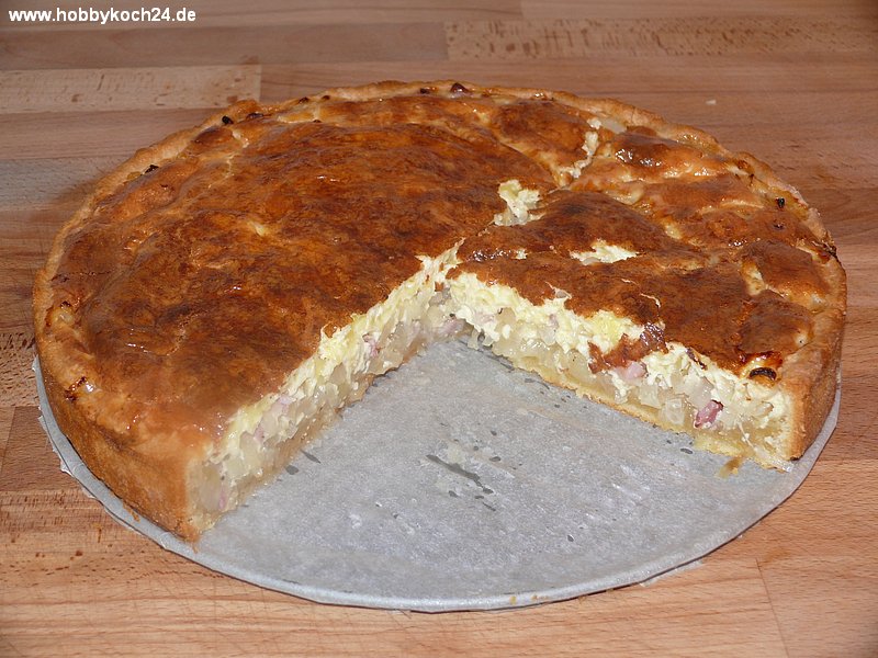 Einfacher Zwiebelkuchen - hobbykoch24.de