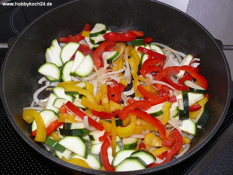 Schnitzelpfanne mit Gemüse - hobbykoch24.de