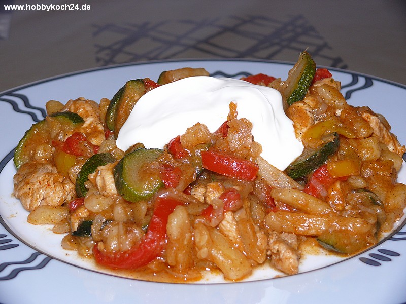 Schnitzelpfanne mit Gemüse - hobbykoch24.de