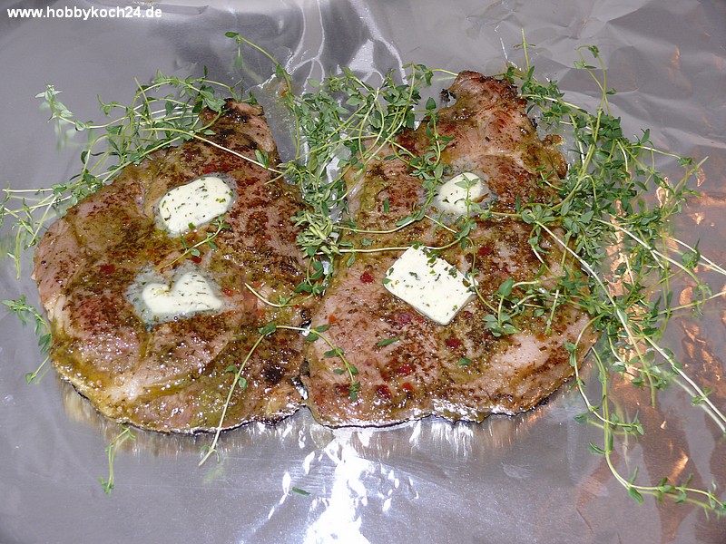 Morgen Ernährung Schüssel schweinesteak im ofen Busch Vorstellen Schwimmbad