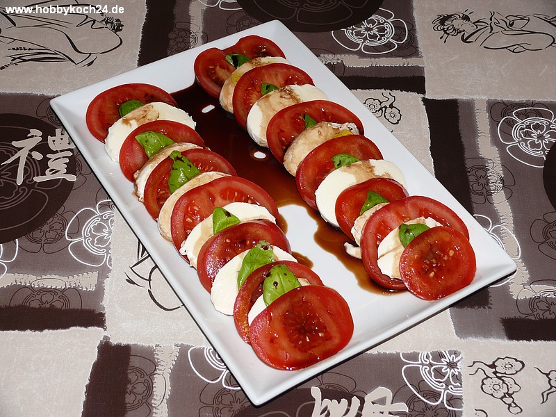 Tomaten mit Mozzarella - hobbykoch24.de
