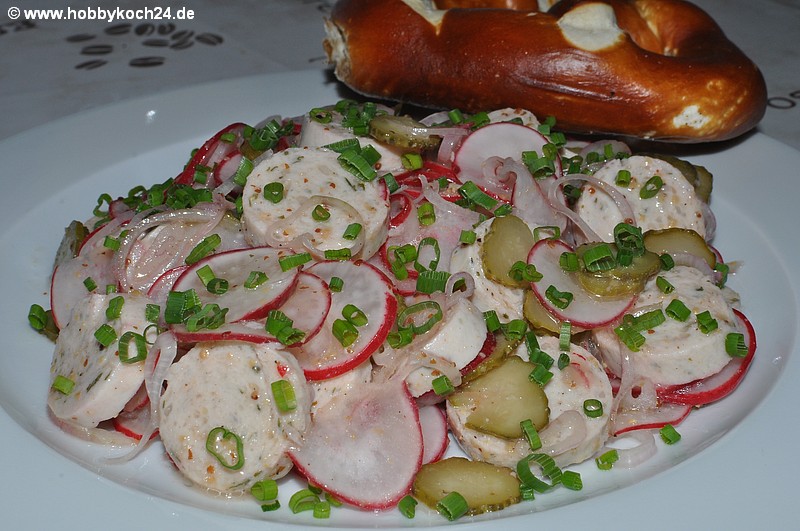 Weißwurst-Radieschen-Salat - hobbykoch24.de
